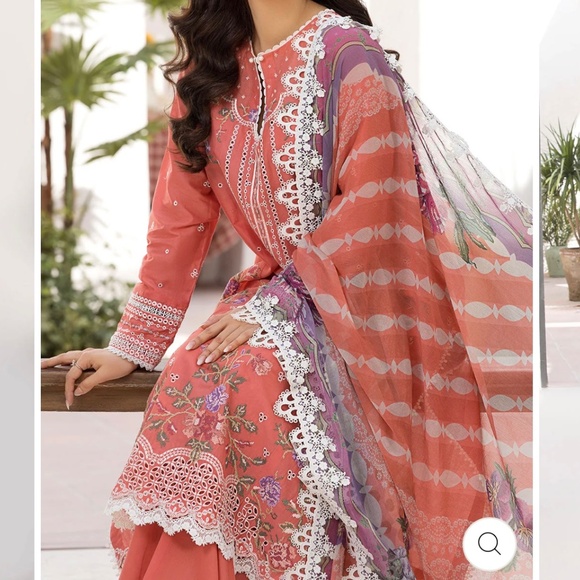 3 piece cotton lawn embroidered - Picture 1 of 2